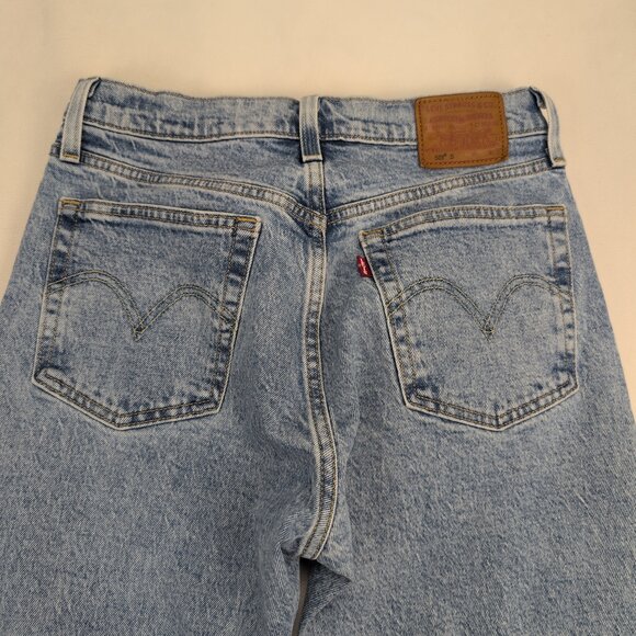 Levi's 501 Skinny Jeans Women 26 Butterfly - Picture 8 of 12